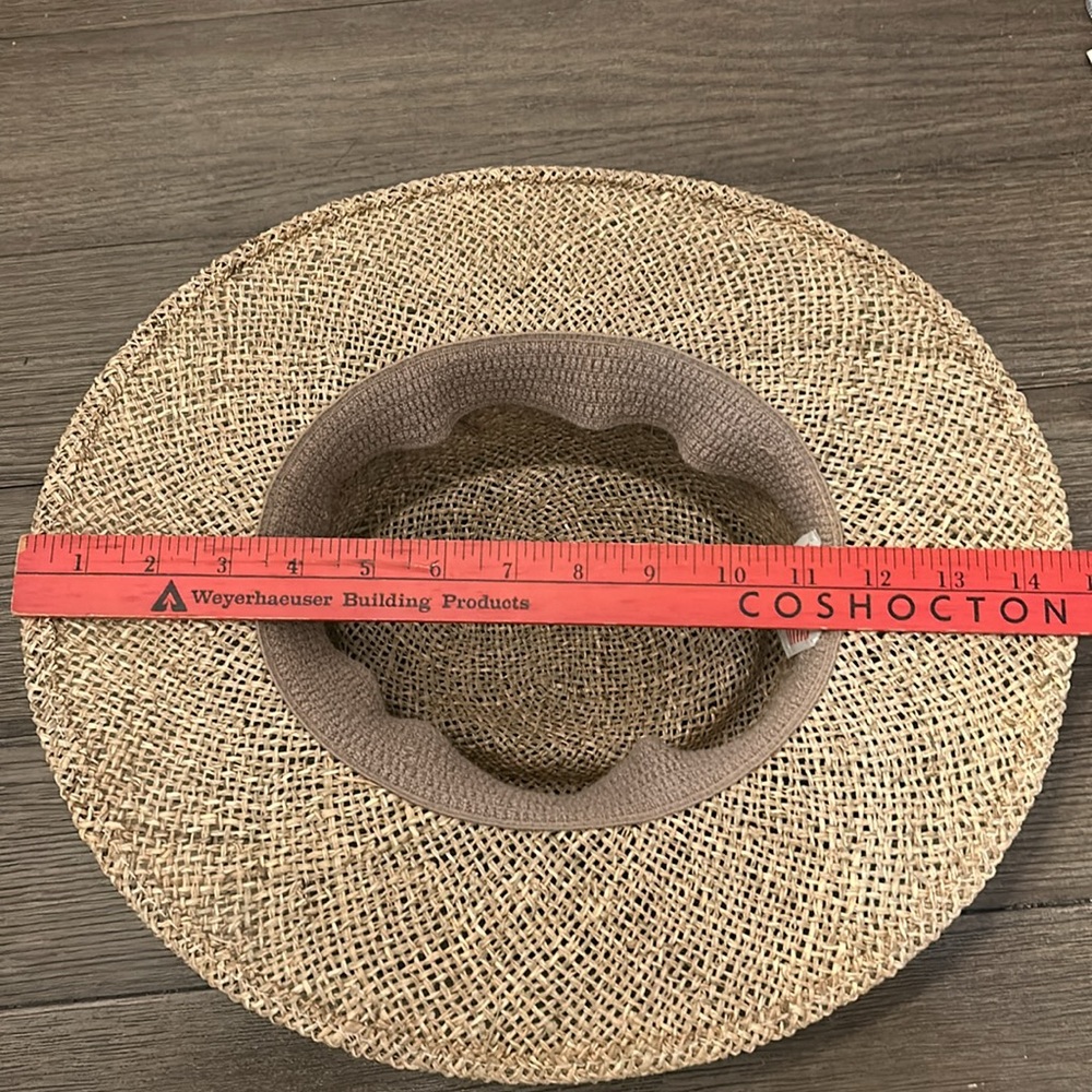 Vintage P label straw panama hat very good condition - Picture 4 of 13